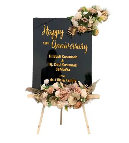 Papan Bunga Akrilik Sruweng